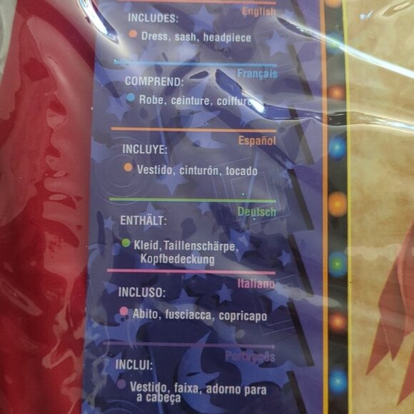 She Devil Rubie's Girl Child Costume - Size M 8-10 BNWOT - Picture 3 of 5